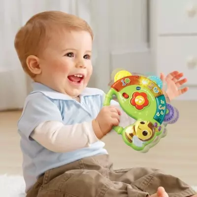 Hochet VTECH-LUMI TAMBOURIN - Jouet Musical Lumineux