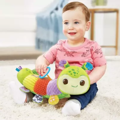Hochet sensoriel VTECH-MYRTILLE en bouteilles plastiques recyclées