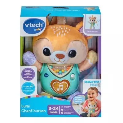 HOCHET VTECH-LUMI CHANT'OURSON - Jouet interactif pour bébé
