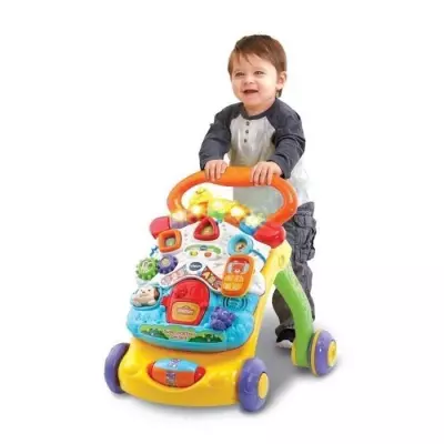 Super Trotteur Parlant 2 en 1 - Multicolore pour bébé