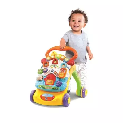 Super Trotteur Parlant 2 en 1 - Multicolore pour bébé