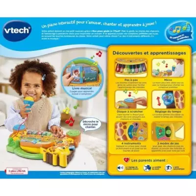 VTech Baby JUNGLE ROCK - MON PIANO GIRAFE
