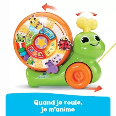 Découvrez VTECH ROULI-ESCARGOT MAXI: Boîte à Musique Amusante