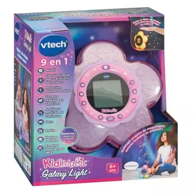 Réveil VTECH KIDIMAGIC GALAXY LIGHT - Effets galactiques - 24x19x24 cm
