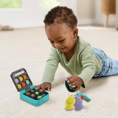 COFFRET CLÉS + TÉLÉPHONE MAGI'POP - Téléphone Jouet pour Enfant