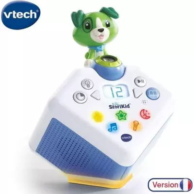 VTECH Storikid - Mon Conteur d'Histoires Bleu - Réveil Enfant