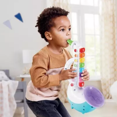 Saxophone lumineux Vtech Lumi Magique - 33x26x8 cm