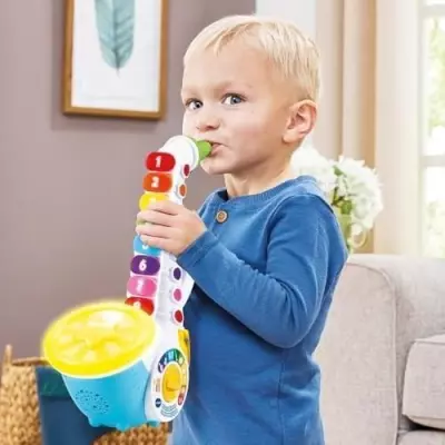 Saxophone lumineux Vtech Lumi Magique - 33x26x8 cm