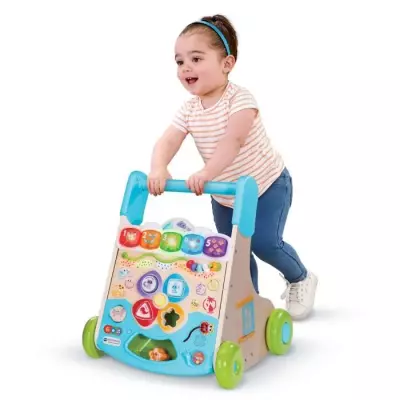 Trotteur interactif en bois VTECH Super Nature - FSC