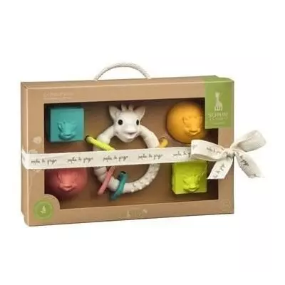 Coffret d'éveil So'pure Sophie la girafe - Ensemble de jouets sensoriels
