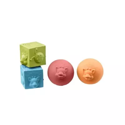 Coffret d'éveil So'pure Sophie la girafe - Ensemble de jouets sensoriels