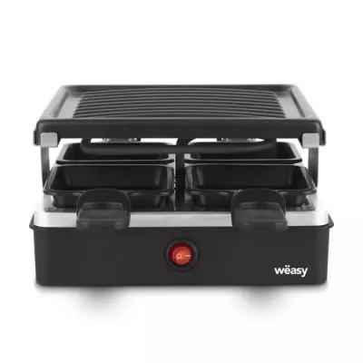 Appareil à raclette et grill WEASY LUGA40 - Convivialité garantie!