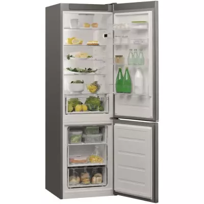 Réfrigérateur congélateur bas Whirlpool W5921EOX2 - 372 L - Optic