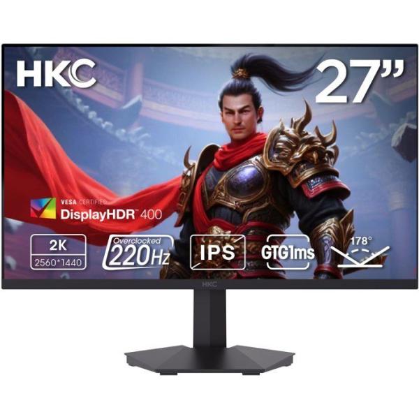 Ecran PC Gamer - HKC - 27 - QHD - 200Hz - Dalle IPS - 1ms - G27H2DPro