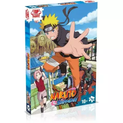 Puzzle Naruto Shippuden Retour a Konoha 1000 pièces - Plongez dans l'univers ninja!