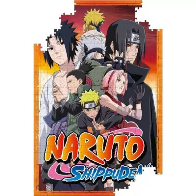 Puzzle Naruto Shippuden Ninja de Konoha 500 pièces - Jeu de réflexion passionnant
