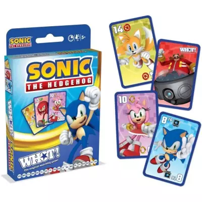 Jeu de cartes Whot! Sonic the Hedgehog - Amusement en famille