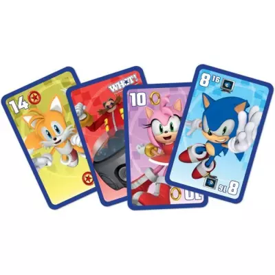 Jeu de cartes Whot! Sonic the Hedgehog - Amusement en famille