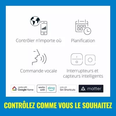 Ruban LED WIZ Connecté Extérieur - Illuminez votre espace!