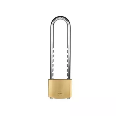 Cadenas laiton YALE 50mm - Anse XL - 3 clés
