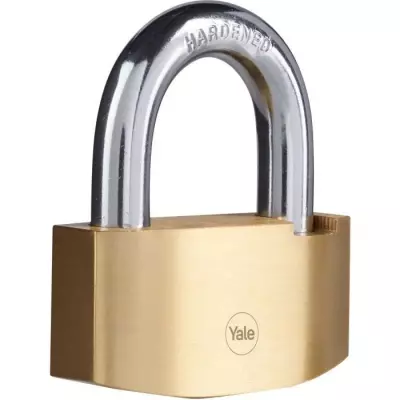 Cadenas de sécurité Hammer YALE 80mm - Anse acier - 3 clés