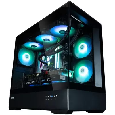 Boitier mini tour ZALMAN P30 Noir - Micro-ATX avec Ventilateurs ARGB