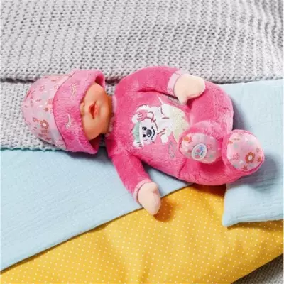 Poupée douce Baby Born - Rose - 30cm - Avec hochet - dès 3 ans