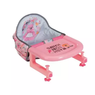Chaise haute colorée pour poupée BABY BORN - Jeu imaginatif !