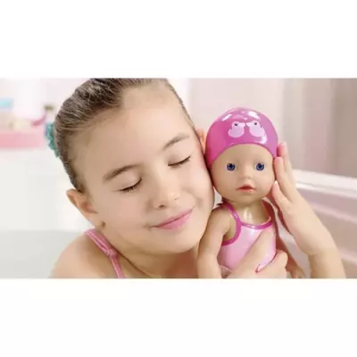 Poupon Baby Born My First Swim Girl 30cm - Plongez dans l'aventure aquatique!