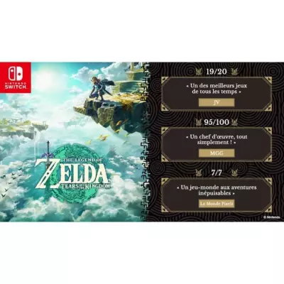 The Legend of Zelda: Tears of the Kingdom Nintendo Switch • Jeu Nintendo Switch
