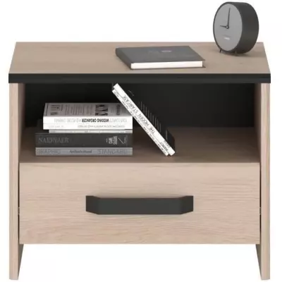Ensemble chambre enfant ZODIAC - Lit + chevet + bureau