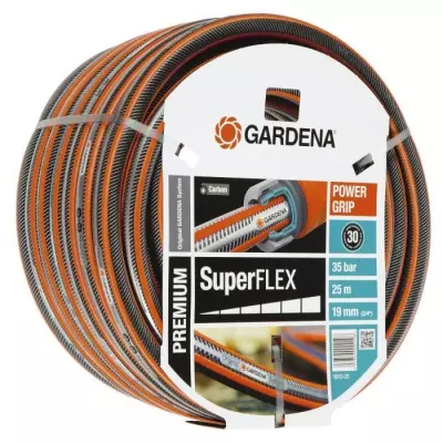 Tuyau d'arrosage GARDENA Premium SuperFLEX 25m Ø19mm