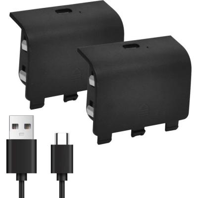 Kit Play & Charge pour 2 manettes - ONLAN - Xbox Series - Noir