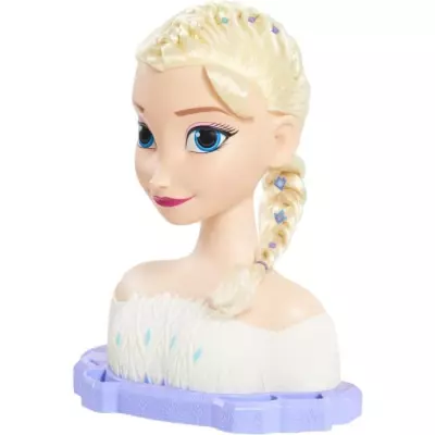 Tete a coiffer Elsa Deluxe - Extensions et accessoires - Reine des Neiges