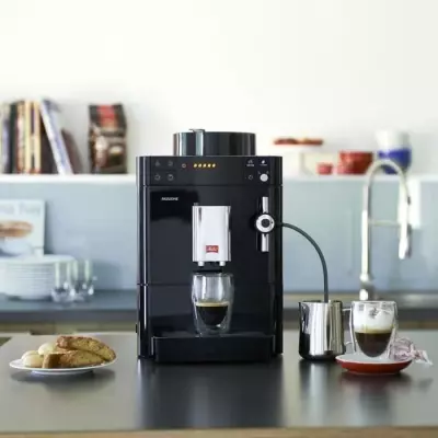 Machine à Café à Grain Passione Noir - Compact et Performant