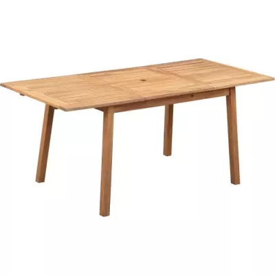 Ensemble repas de jardin extensible 4-6 pers. - Eucalyptus FSC
