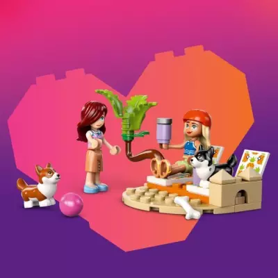 LEGO Friends 42641 Chiens Surfeurs et Aventures en Scooter - Jouet Interactif