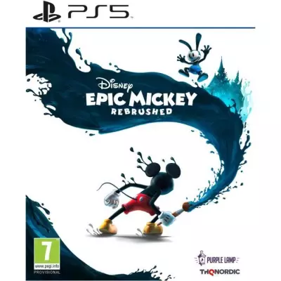 Revivez la magie avec Disney Epic Mickey: Rebrushed PS5!