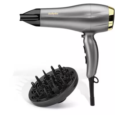 Puissant sèche-cheveux BABYLISS - 5513TE: 2300W Ionique, Titane Céramique