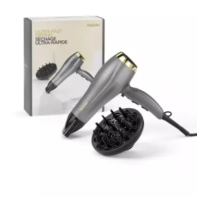 Puissant sèche-cheveux BABYLISS - 5513TE: 2300W Ionique, Titane Céramique