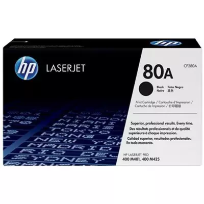 Cartouche de toner HP 80A noir pour LaserJet Pro 400 M401/MFP M425 - Performances exceptionnelles