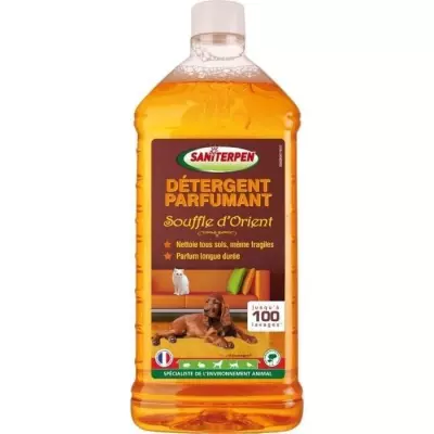 SANITERPEN - Détergent Parfumant Souffle d'Orient - 1L : Parfum, Désodorisant et Désinfectant