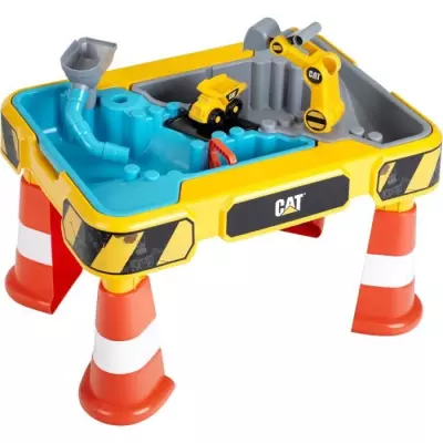Table multi jeux sable et eau Caterpillar - KLEIN - 3237, pour des heures de plaisir !