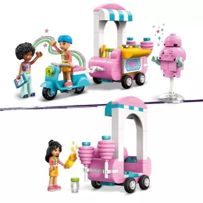 LEGO Friends 42643 Stand de barbes à papa et scooter - Jeu pour filles 6 ans