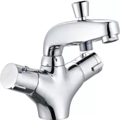 Mitigeur thermostatique baignoire et douche ROUSSEAU Volga 2 - Design compact