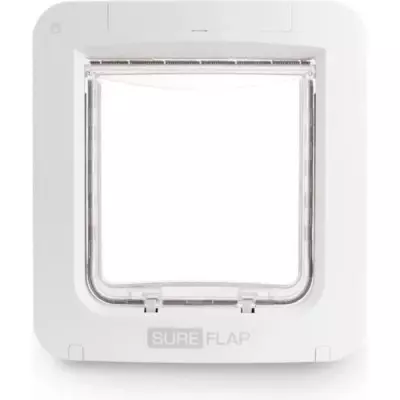 Chatière Connectée SureFlap Grande Taille - Blanc - 178 mm x 170 mm