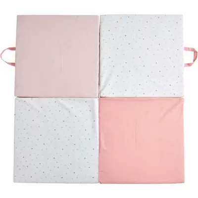 Tapis d'éveil Malin TINEO MON CoeUR 3en1 - 120x120x5 cm
