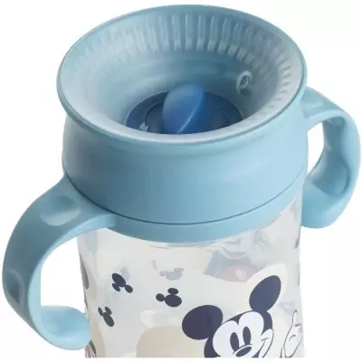Tasse d'apprentissage 360° Mickey - Facile à utiliser