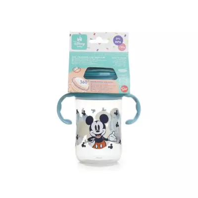 Tasse d'apprentissage 360° Mickey - Facile à utiliser