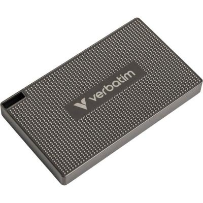 Disque SSD externe - VERBATIM - Metal Mini - 512 Go